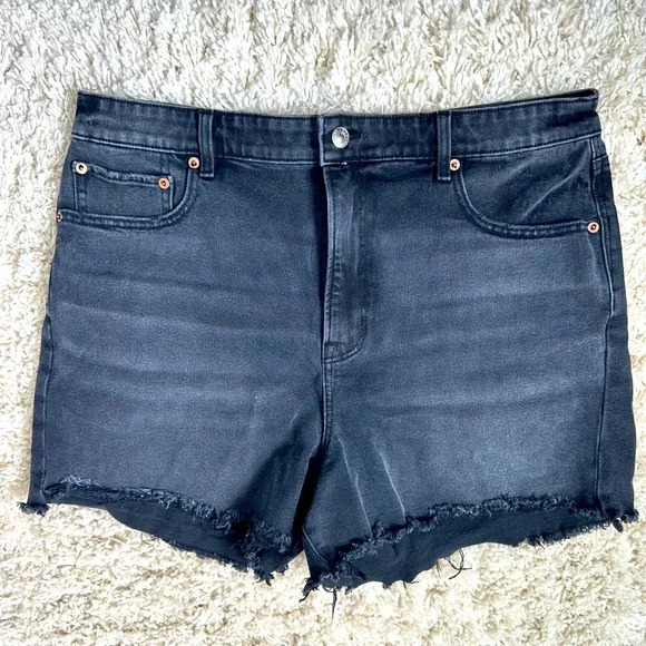 American Eagle High Rise Boyfriend Shorts - Picture 1 of 7